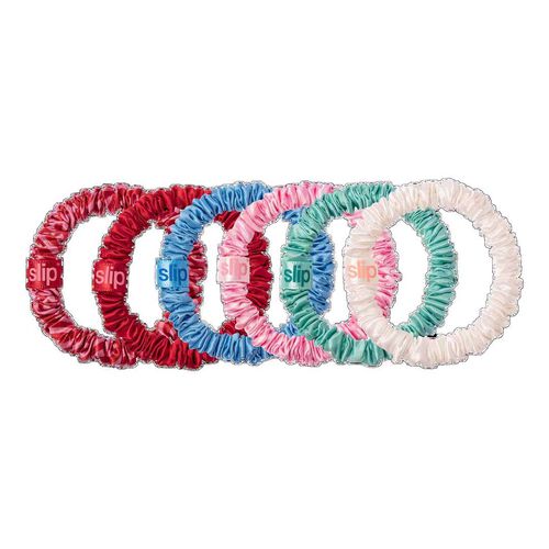 Slip Silk Skinny Scrunchies - Set Of 6